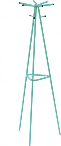 Вешалка напольная Галилео 217 бирюзовый от фабрики Mebelik