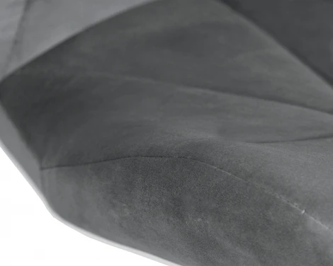 Набор 2 шт стул барный DOBRIN BARNY BLACK (серый велюр (MJ9-75))