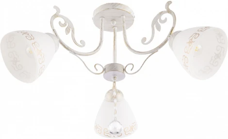 Потолочная люстра Arte Milano AM341900 341900/3 WT+G (220V)