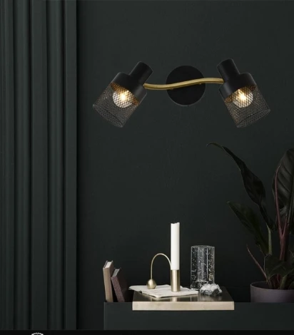 Спот Seven Fires Kelda SF4705/2W-GD-BK