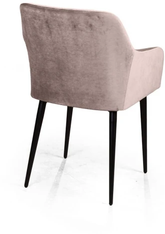 Стул с подлокотниками Robert, бархат пепельно-бежевый 25 Top Concept ROBERT 75429