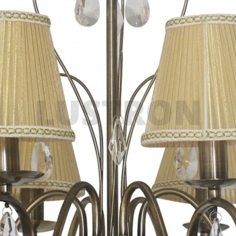 Подвесная люстра IDLamp 840 840/6-Oldbronze