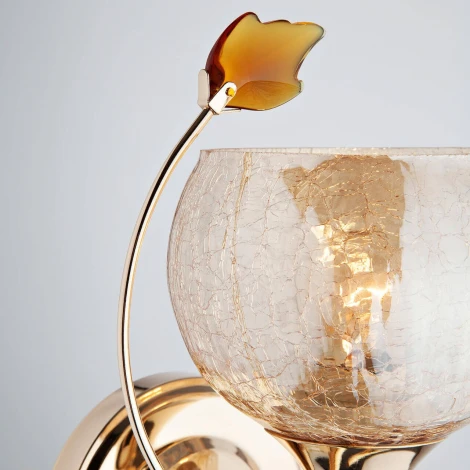 Бра Eurosvet 3457 3457/1H золото/коричневый