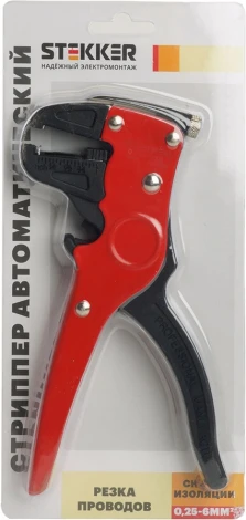 Автоматический многофункциональный инструмент для зачистки кабеля Stekker 49611