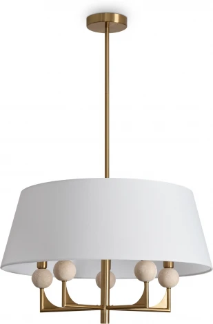 Потолочная люстра на штанге Freya Riley FR2043CL-05BS1 (220V)