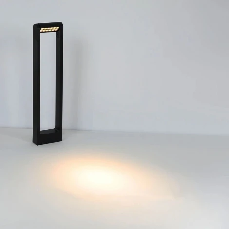 Наземный светильник светодиодный Arte Lamp Trapezio A2468PA-1BK