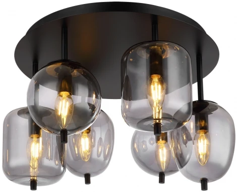 Люстра потолочная LSP-8731 (220V, шар, IP21)