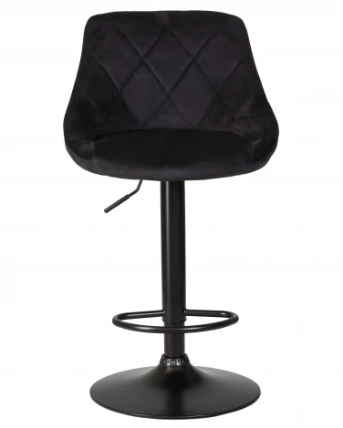 Стул барный LOGAN BLACK (черный велюр (MJ9-101))