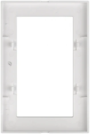 Рамка стеклянная FRM-GLARE-GS-D-WH (Arlight) 043789