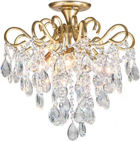 Люстра потолочная Ophelia 643/4P E27*60W Matt Gold