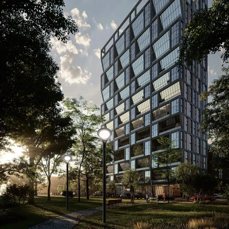 Уличный консольный светильник светодиодный Feron 48440 SP7020, 50W 5000lm 5000K, серый SP7020 (220V, IP65)