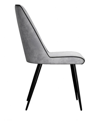 Стул DikLine 325 B22 GREY, ножки черные 00-00080675