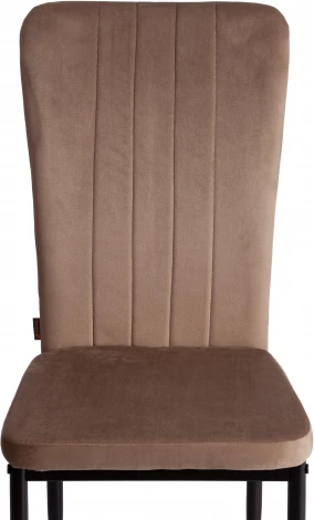 Стул VERTER (mod. BC577-DC) / 2 шт. в упаковке Tetchair (Металл,Флок/Бежевый) арт.24370