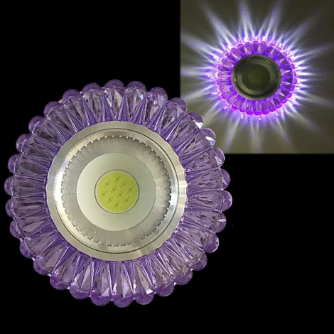 Встраиваемый точечный светильник Reluce 42230-9.0-001PL MR16+LED3W PP (круглые)