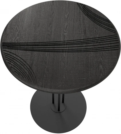 Столик журнальный Sheffilton SHT-CT44-2/H43 сонора/черный муар