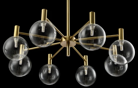 Потолочная люстра Crystal Lux Andres SP8 BRONZE/TRANSPARENTE