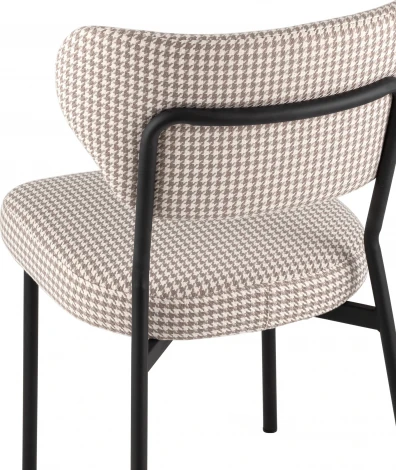 Стул Stool Group Кэрол пыльно-розовый серые ножки арт.УТ000040243