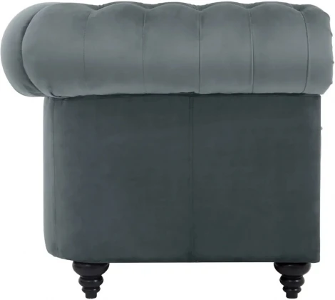 Кресло Chester Classic ОГОГО (арт.344181), (Ткань/Серый)