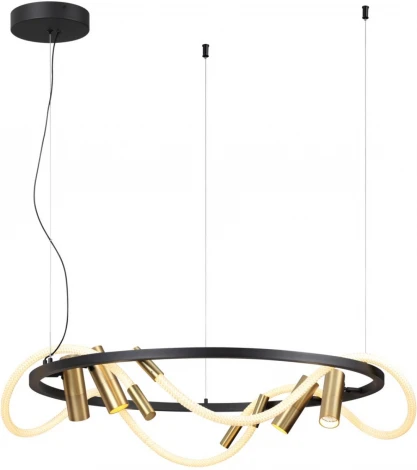 Подвесной светильник с гибким неоном Corda 4397/55L (LED, 220V, на тросе)