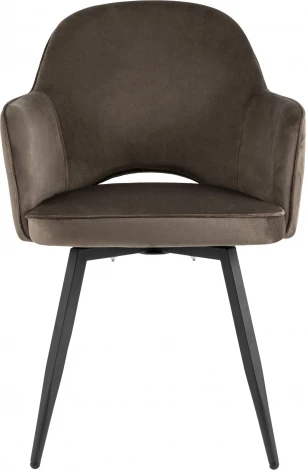 Стул Stool Group Венера вращающийся велюр коричневый