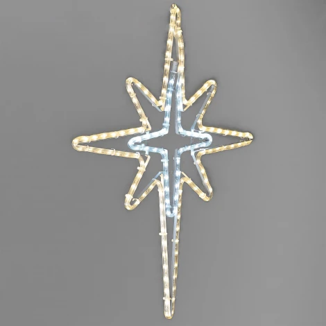 Светодиодная фигура "Полярная Звезда" 70 x 60 см тепло-белая, IP65 Laitcom PLR-8-2WW