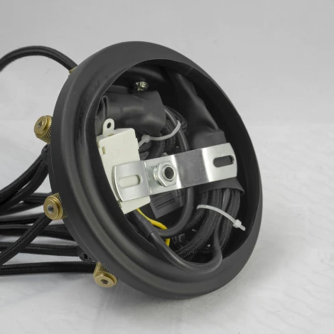 Подвесная люстра Lussole Loft Shirley GRLSP-9869 (220V, на проводе, паук, IP21)