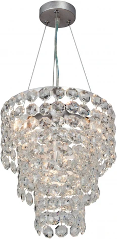 Подвесная люстра каскадная V5355-9/4 Vitaluce (220V, на тросе)