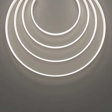 Гибкий неон 10x4 24В 9,6 Вт/м 4000K IP67 5м Maytoni Изгиб поперек оптической оси 432038