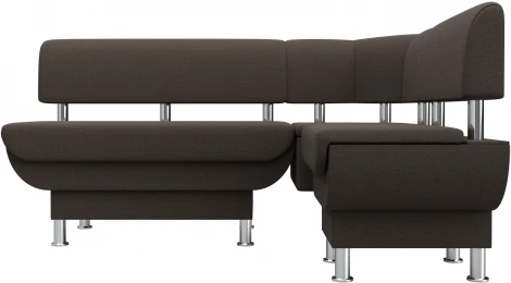 Диван кухонный угловой Альфа правый угол Лига Диванов (Рогожка) арт.123815