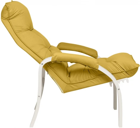 Кресло-трансформер Leset Левада (Фанера,Березовый шпон,Металл,Велюр/Желтый) арт.2500000117220