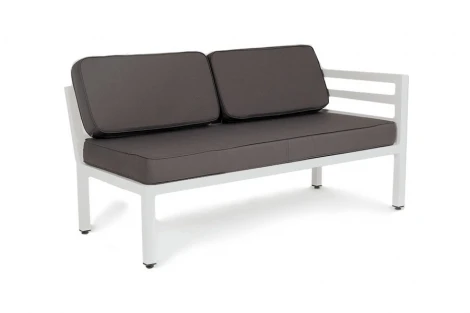 Модуль диванный левый, каркас из алюминия 4SIS Глория GLO-MLS2-001