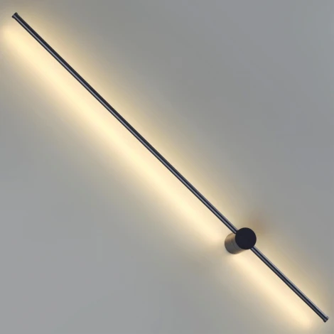 Настенный светильник Lumion Bram 5677/15WL LEDIO черный LED 15W 1100Лм 3000К 220V (круглые)