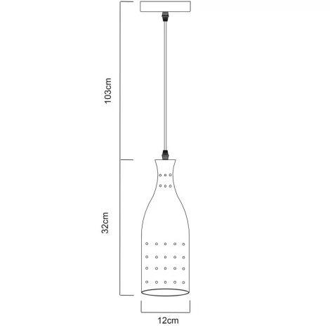 Подвесной светильник Arte Lamp Lucido A4082SP-1SS