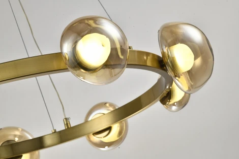 Подвесной светильник Zortes Fritto ZRS.1215.09 (LED, 220V, пульт управления, на тросе, круглые)