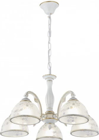 Подвесная люстра Arte Milano AM349737 349737/5 WT+G (220V, на цепи)