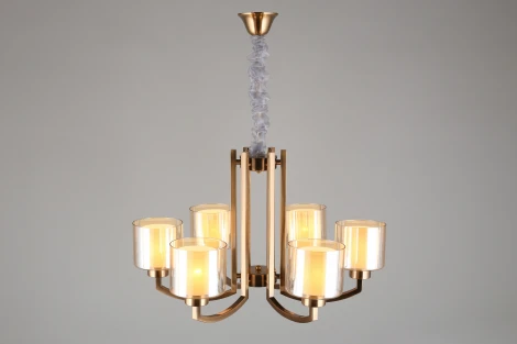 Подвесная люстра Omnilux Atessa OML-55913-06 (220V, на цепи)