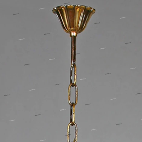 Люстра подвесная Ambiente by Brizzi Tenerife, 16 ламп, бронза с бежевым