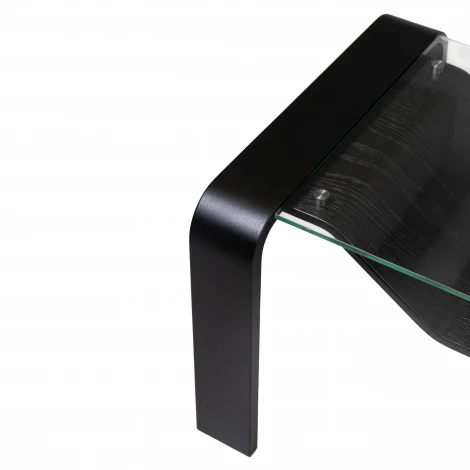 Стол журнальный Гурон 1 черный матовый Mebelik 009741