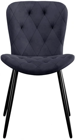 Стул DikLine 303 B28 ANTRACITE, ножки черные