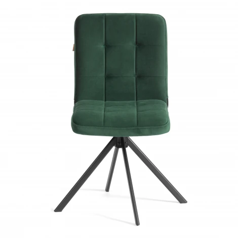 Стул обеденный Medeo Tetchair (Металл,Велюр/Изумрудный) арт.24992
