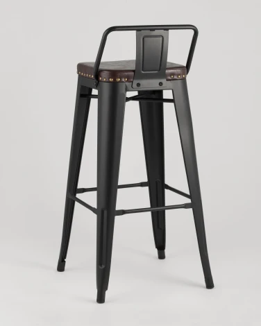 Стул барный Stool Group TOLIX SOFT черный матовый УТ000001294