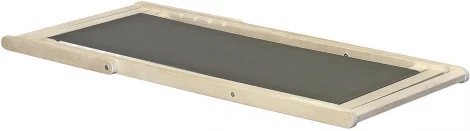 Шезлонг ткань светло-серый Mebelik арт.009102