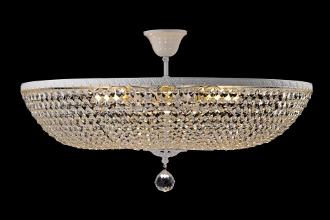 Потолочная люстра буше Arti Lampadari Nobile E 1.3.60.2.100 WG (220V, хрусталь)