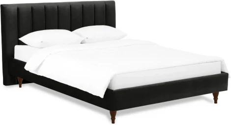 Кровать Queen II Sofia L 1600 ОГОГО (арт.577362), (Ткань/Черный)