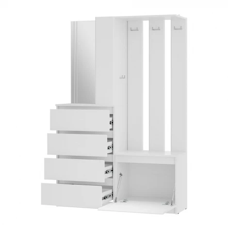 Прихожая БТС Симпл ПР-04, белый