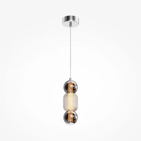Подвесной светильник Maytoni Drop MOD273PL-L16CH3K (LED, 220V, на проводе, шарики)
