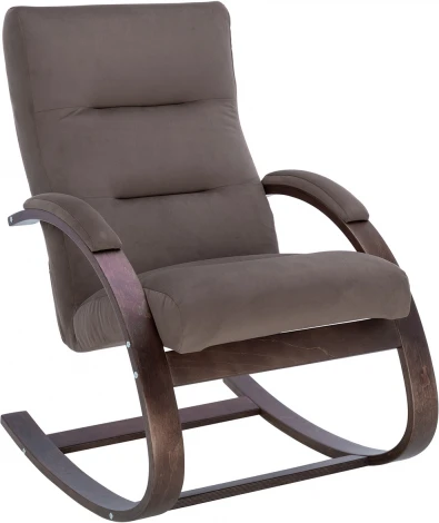 Кресло-качалка Leset Милано (Фанера,Шпон березы/Велюр) Leset арт.2500000071515