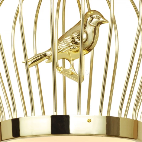 Подвесной светильник Favourite Chick 1930-2P (LED, 220V, на цепи, птички, клетка)