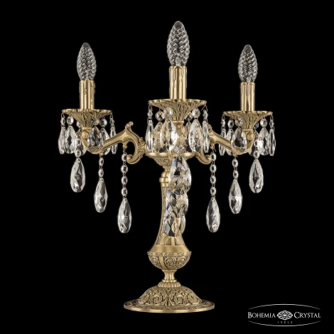 Интерьерная настольная лампа Bohemia Verona 7202L/3/125 B FP