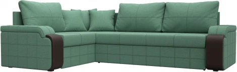 Диван угловой Николь левый угол Лига Диванов (Рогожка) арт.126002L